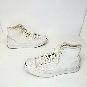 Converse Jack Purcell Women White Leather Sneakers